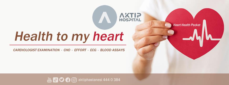 Aktıp is with you with the health package to my heart